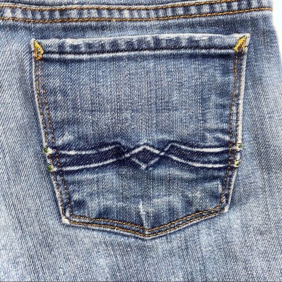 Lucky Brand Distressed Zoe Bootcut Blue Jeans 6 28 - Picture 6 of 10